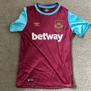 2015-16 West Ham United Umbro Official Home jersey